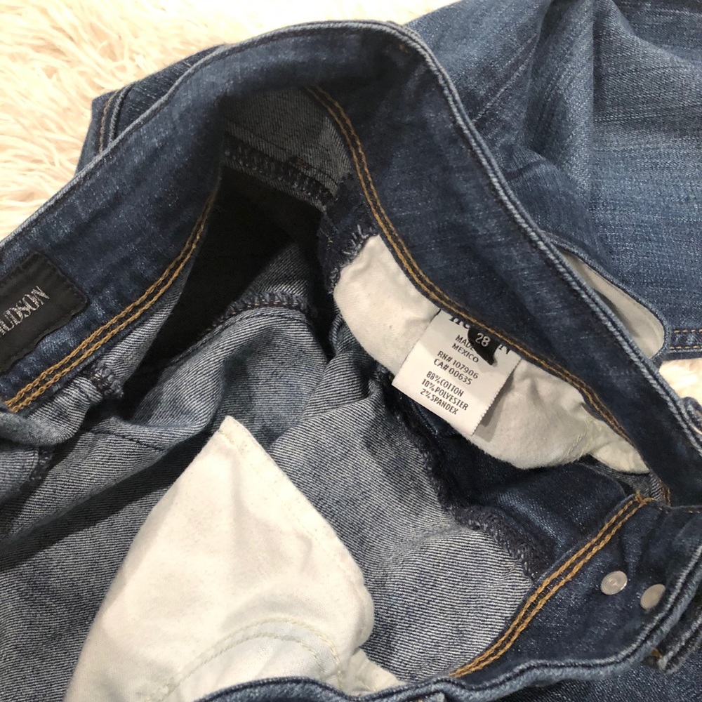 Hudson Collin Skinny flap pocket Jeans Sz 28 - Picture 3 of 7